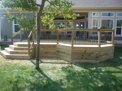 Backyard Decking, Decks Ideas, Deck Pictures, Deck Designs, Decks Backyard, Deck Ideas, Woodworking Project, Backyard Projects, Deck Design