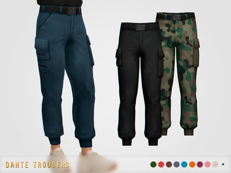 [pixelette] Dante Trousers Sims 4 Male Bottoms, Ts4cc Male, Sims 4 Men Clothing, Ts4 Clothes, Sims 4 Male Clothes, Sims 4 Cc Maxis, Male Sims, Sims 4 Male, Sims 4 Mm Cc