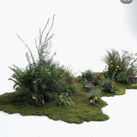 Moss Floor, Botanical Display, Colorful Mid Century Modern, Wedding Artwork, Floristry Design, Plant Installation, 달력 디자인, Wedding Backdrop Design, Flower Installation