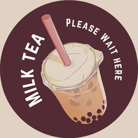 Floor Decal Logo Boba Drink, Milk Tea Logo Design Ideas, Milktea Logo, Coffee Poster Design, Boba Drink, Cup Logo, Amnesty International, Floor Decal, Coffee Poster