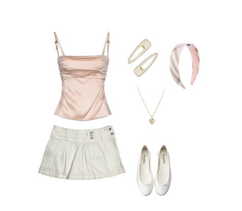 Coquette Outfit Inspo Summer, Summer Fits Coquette, Coquette Concert Outfit, Croquet Aesthetic, Summer Coquette Outfits, Summer Outfits Coquette, Coquette Summer Outfits, Coquette Outfit Summer, Outfits With White Skirt