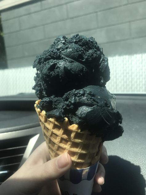 Black Licorice Ice Cream, Licorice Aesthetic, Zodiac Signs Quotes, Licorice Ice Cream, Unique Ice Cream Flavors, Black Ice Cream, Signs Quotes, Best Dinner, Delectable Desserts