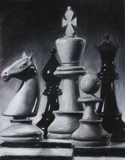 Chess Pieces Drawing, Chess Piece Drawing, Chess Pieces Art, Chess Piece Art, Chess Drawing, Chess Piece Tattoo, Chess Tattoo, Chess Art, Pencil Drawing Ideas