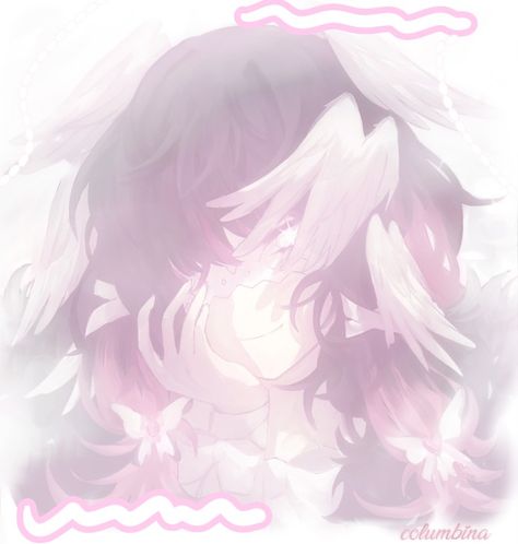 Pink columbina cute line angel angelic wings creepy Genshin Impact Widget Icon, Genshin Impact Widget, Person Icons, My Little Pony Poster, Widget Icon, All Things Cute, Ethereal Art, Not Allowed, Icon Pfp