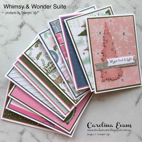 Su Whimsy And Wonder Cards, Stampin Up Whimsy And Wonder Cards, Whimsy And Wonder Dsp Stampin Up Cards, Stampin Up Whimsy And Wonder Dsp, Whimsy And Wonder Stampin Up Cards, Stampin Up Whimsy And Wonder, Stampin Up Whimsical Trees, Whimsical Trees, Australia Christmas