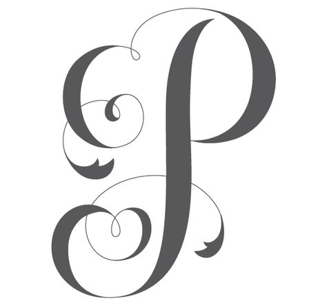 Jessica Hische - Beautiful, funky, modern... many, many kinds of innovated single Letters (free for personal use) Jessica Hische, The Letter P, Alfabet Letters, Drop Cap, Fancy Letters, Creative Lettering, Illuminated Letters, Letter P, Calligraphy Letters