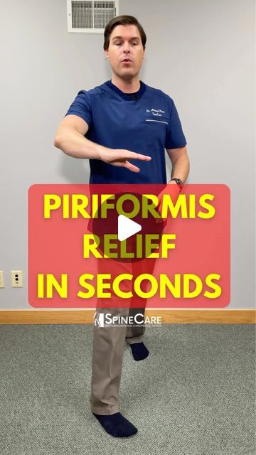 Piriformis Exercises, Piriformis Syndrome Exercises, Sciatic Nerve Exercises, Dr Rowe, Michael Rowe, Piriformis Muscle, Hip Pain Relief, Piriformis Stretch, Easy Exercise