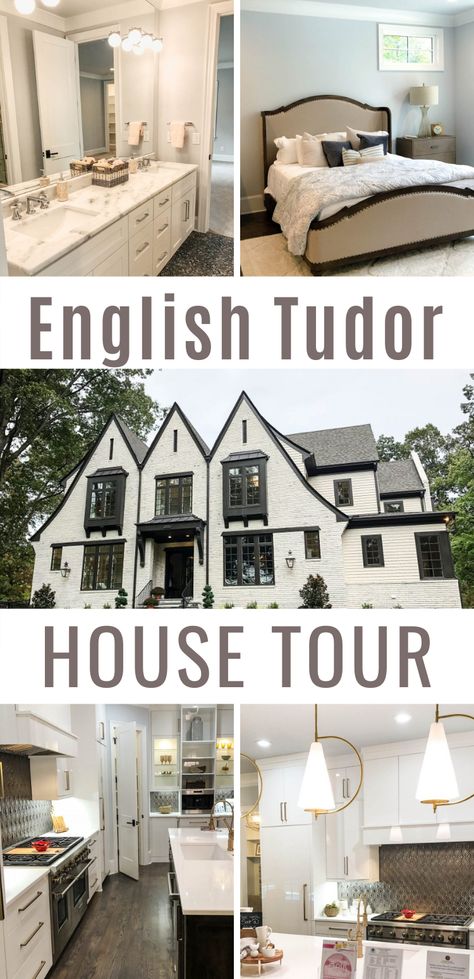 Tudor Style Ranch Homes, Tudor House Interior Modern, Updated Tudor, Tudor Homes Interior Design, Tutor House Exterior English Tudor Front Doors, Modern Tudor Decor, Update Tudor Home Exterior, Tudor House Style, Tudor Home Renovation