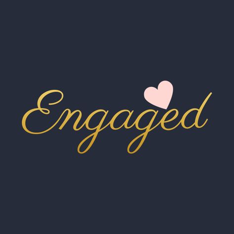 Check out this awesome 'engaged+-+Couple+Wedding+Clothing' design on @TeePublic! Engagement Packing Ideas For Bride, Engaged Aesthetic, Engagement Plate, Manifestation List, Bridal Skin Care, Wedding Day Quotes, Engagement Quotes, Wedding Card Frames, Thinking Of You Quotes