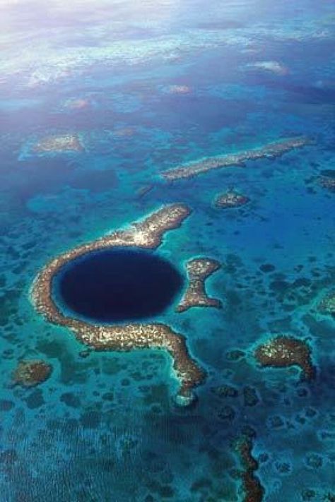 The Great Blue Hole, Blue Hole Belize, Living In Belize, Belize Honeymoon, Placencia Belize, Great Blue Hole, Belize Vacations, Earth View, Blue Hole