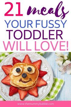 Fussy toddler won't eat the food you cook? Try these 21 ideas for toddler meals. Many are very quick to make but they all appeal to little ones with a fussy streak. #toddlermeals #toddlerdinners #toddlerrecipe #fussyeaters Toddler Dinner Ideas, Toddler Wont Eat, List Of Meals, Dinner Ideas Family, 21 Dinner, Picky Toddler Meals, Toddler Dinner, Picky Toddler, Baby & Toddler Food