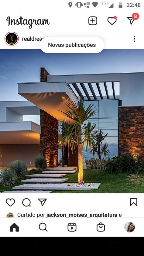 Modern Villa Exterior, Modern Entrance Door, Unique Bedroom Design, Villa Design Architecture, Architecture Elevation, Modern Entrance, Exterior Stairs, Stairway Design, House Extension Design