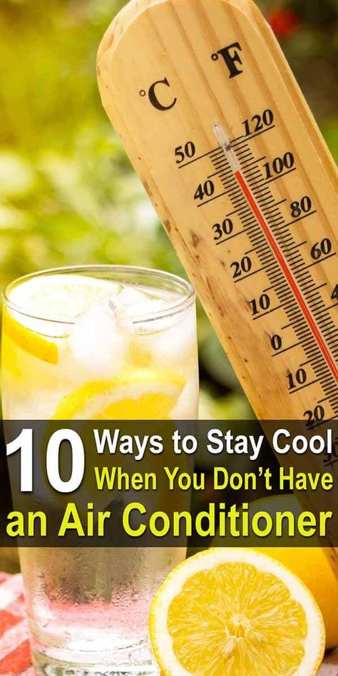 10 Ways to Stay Cool When You Don’t Have an Air Conditioner Natural Air Conditioner, Energy Facts, Survival Shelter, Homestead Survival, Emergency Prepping, Disaster Preparedness, Creative Gardening, Off Grid Living, Aging Well