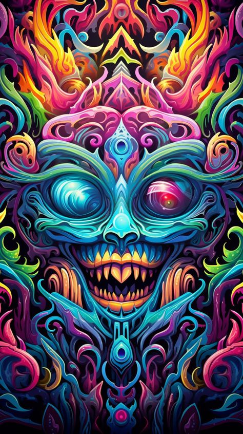 Trance Wallpapers, Psy Trance, Trippy Visuals, Animal Portraits Art, Trippy Wallpaper, Movie Posters Design, Graffiti Wallpaper, Cool Wallpapers For Phones, Dark Wallpaper Iphone