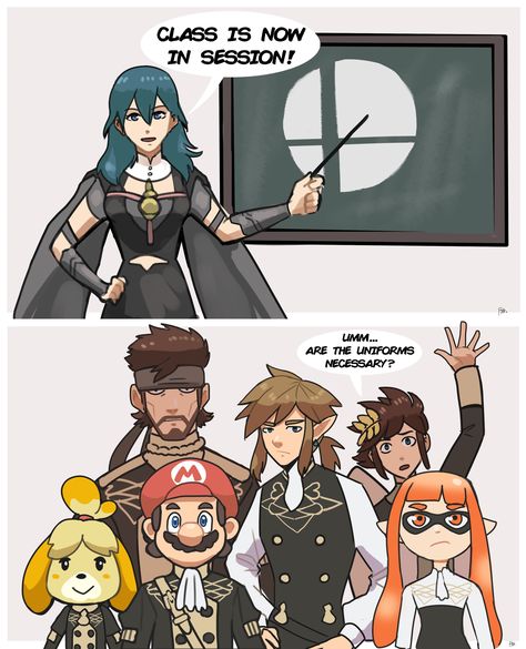 Class is now in session. | Super Smash Brothers Ultimate | Know Your Meme Smash Bros Comics, Pichu Pokemon, Super Smash Ultimate, Super Smash Bros Memes, Smash Bros Funny, Smash Ultimate, Nintendo Super Smash Bros, Nintendo Sega, Kid Icarus