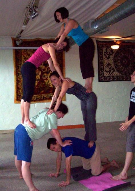 Acro yoga poses, Yoga and Gymnastics on Pinterest 2 Person Stunts, Group Yoga Poses, Acro Yoga Poses, Partner Yoga Poses, Yoga Poses For Two, Yoga Poses For Men, Group Yoga, Cheer Poses, Gymnastics Poses