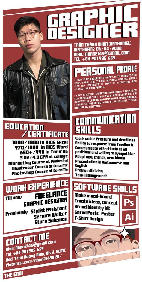 Red Infographic, Resume Form, Comic Cartoon, Under Pressure, Marketing Campaigns, Inspire Me, Graphic Designer, Graphic Design, Education