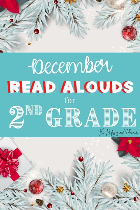 Best December Read Alouds for 2nd Grade - Teaching Reading with Second Grade Christmas Picture Books 2nd Grade Read Alouds, Read Alouds For 2nd Grade, December Read Alouds, Teaching Story Elements, Olive The Other Reindeer, Legend Of The Poinsettia, Christmas Read Aloud, Snowmen At Night, Christmas Picture Books