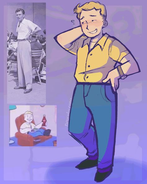 Fallout Background, Vault Boy Fanart, Vault Boy Pfp, Fallout Show Pfp, Fallout Boy Wallpaper, Fallout Fanart, Nerd Boy, Yes Man Fallout, The Boys Fanart