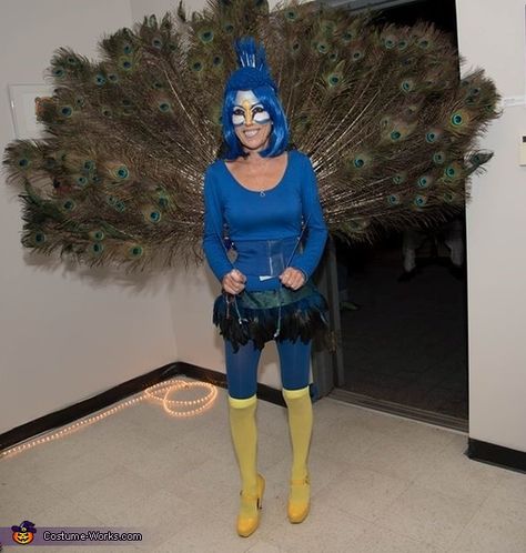 Peacock halloween costume