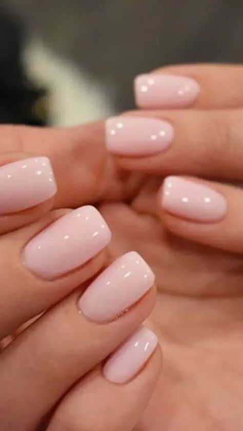 40+ Rose Nails To Inspire Your Next Manicure Business Meeting Nails, Pale Nail Ideas, Squoval Neutral Nails, Work Nails Professional Summer, Short Acrylic Nail Ideas Classy, Squoval Gel X Nails, February 2023 Nail Trends, Gel Nail Colors For Pale Skin, Simple Nail Designs Short Nails Neutral