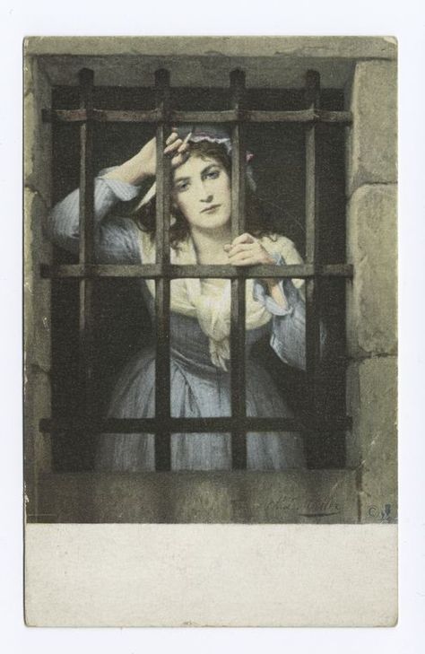 Charlotte Corday in Prison, Charles Louis Muller Charlotte Corday, Female Hero, New Century, French Revolution, Antique Postcard, Women In History, Old Pictures, Beautiful Paintings, Classic Art