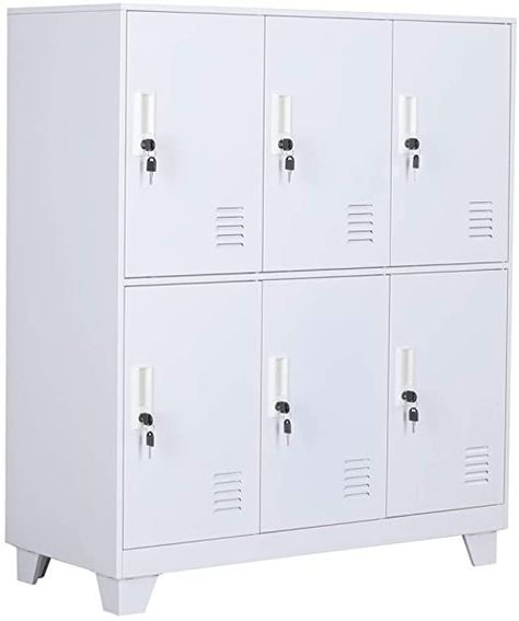 Bedroom Organizer, Storage Toys, Industrial Cabinets, Locker Organization, Makeup Kit For Kids, Office Lockers, Metal Storage Cabinets, Grey Doors, Metal Lockers