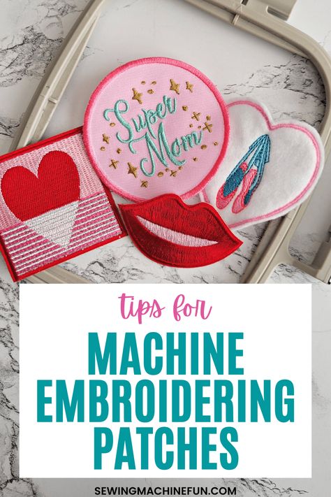 How To Make Embroidered Patches With Your Machine Machine Embroidery Basics, Embroidering Machine, Machine Embroidery Designs Projects, Machine Embroidery Tutorials, Ith Machine Embroidery, Brother Embroidery Machine, Custom Patch, Custom Embroidered Patches, Birds Embroidery Designs