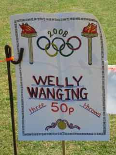 The traditional sport of welly wanging - How far can you chuck a welly?… Summer Fair Stalls, Scout Fundraising Ideas, Rocket Cake, Fete Ideas, Picnic Games, Easy Fundraisers, Fun Fundraisers, Village Fete, School Fair