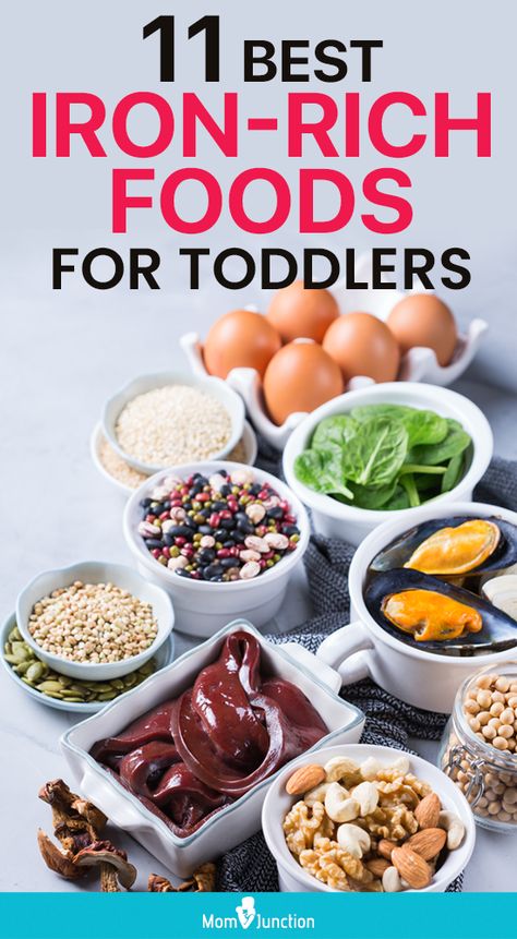 Iron Rich Side Dishes, Iron Foods For Toddlers, Foods That Have Iron, Good Iron Foods, High Iron Diet, Iron Rich Baby Food, Iron Rich Snacks, Iron Rich Smoothie, Foods For Toddlers