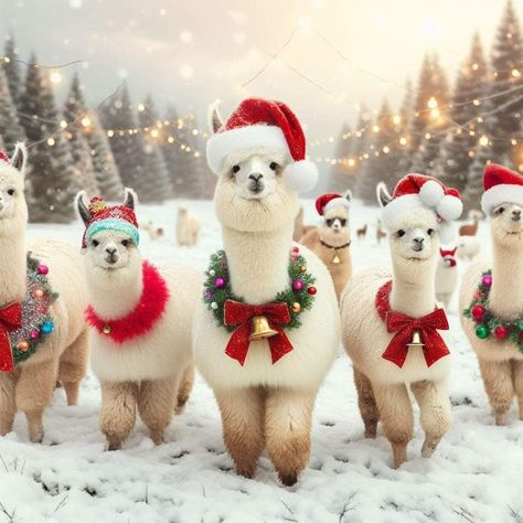 Llama Costume, Christmas Alpaca, Alpaca Pictures, Alpaca Funny, Alpaca Christmas, Beads Home Decor, Funny Alpaca, Christmas Llama, Christmas Dreaming