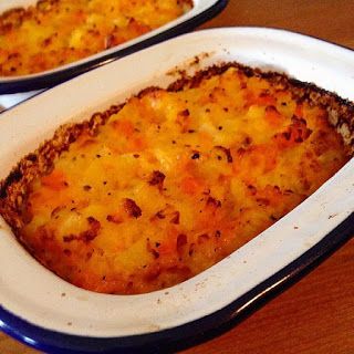 We have all had our mashed carrot and swede but it can be ever so dull to have week after week. So, spin it on it's head by chucking some delicious Chedder cheese, grated nutmeg, butter and milk into the mix along with your softened carrot and turnip, mash it all together and then bake. Sounds simple but it really does make a difference. Why not give it a go and really surprise yourself and your guests with a fabulous twist on a Great British classic! Carrot And Turnip Mash, Carrot And Turnip Casserole, Turnip Mash, Turnips And Carrots, Carrot Casserole, Garlic Asparagus, Chedder Cheese, Turnip Recipes, Carrots Side Dish