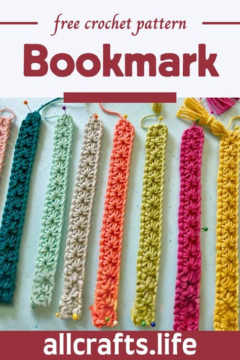 Crochet the Simply Daisy Bookmark Crochet Daisy Bookmark Pattern Free, Easy Crochet Bookmarks For Beginners, Crochet Bookmarks Free Patterns Book Markers, Easy Crochet Bookmarks Free Patterns, Crochet Book Marks Free Pattern, Bookmark Crochet Pattern Free, Crochet Bookmark Free Pattern, Free Crochet Bookmark Patterns, Crocheted Bookmarks