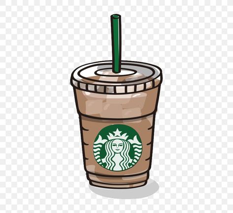 Starbucks Coffee Drawing, Cafe Library, Drawing Transparent, Summer Cafe, Drawing Pictures, Coffee Drawing, Background Clipart, Drawing Videos, Starbucks Coffee