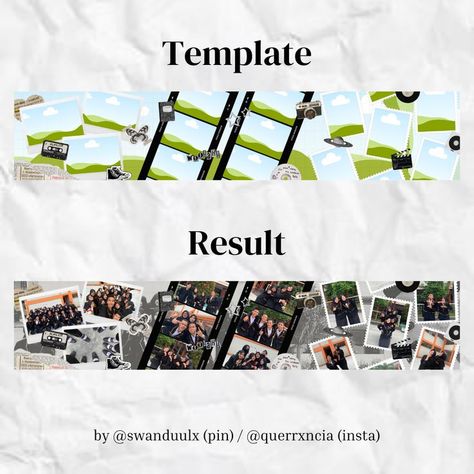 Inside Out Element Canva Canvas Scrapbook Art, Ig Digital Scrapbook Template, Canva Design Template, Movie Template Design, Canva Presentation Ideas Aesthetic, Canva Scrapbook Ideas, Digital Scrapbook Template, Canva Scrapbook Template, Canva Design Ideas Presentation