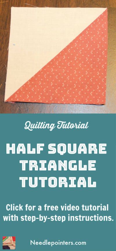 Triangle Quilt Blocks Simple, Diagonal Square Quilt Pattern, Easy Half Square Triangle Quilts, How To Make Half Square Triangle Blocks, Making Half Square Triangles, Sewing Triangles Together, Easy Half Square Triangles, Quilting Half Square Triangles, How To Make Half Square Triangles