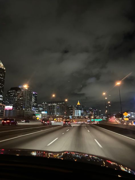 Atl Wallpapers, Car Aesthetic Pictures, Atlanta City Aesthetic, Atl Aesthetics, Atlanta Astethic, Drill Aesthetic, Summer City Aesthetic, City Aesthetic Atlanta, Downtown Atlanta Aesthetic