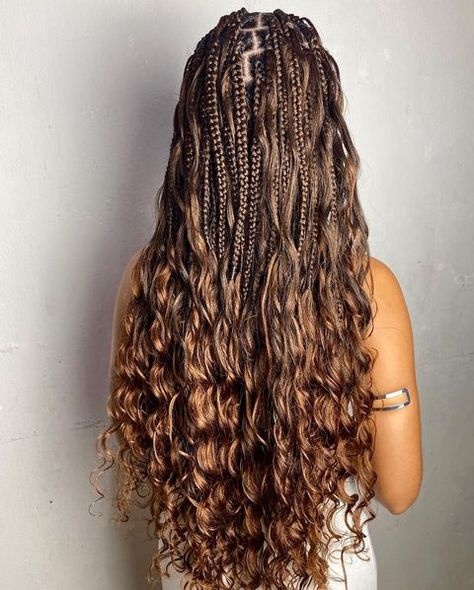 Hair • Instagram Boho French Curl Braids, French Curl Knotless Braids, Teenagers Hairstyles, Angel Braids, Mixing Hair Color, French Boho, French Curls, Teenage Hairstyles, Beauty Journal