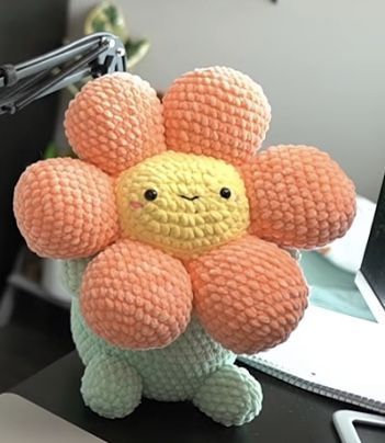 [Collection] Crochet Large Plush, Chunky Crochet Pattern Amigurumi, Crochet Flower Stuffed Animal, Crochet Lazy Daisy, Crochet Flower Plush Pattern Free, Jumbo Yarn Amigurumi, Crochet Plushies For Market, Big Crochet Plushies Pattern Free, Crochet Ideas With Chunky Yarn