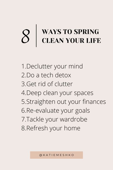 Spring is right around the corner! Is your life in need of some Spring cleaning?? Check out these 8 awesome ways you can Spring clean your life and be happier today! #springcleaning #springcleaningtips #wellnesstips #mentalhealthchallenge #selfcareideas Spring Cleaning Aesthetic, Spring Cleaning Quotes, Spring Reset, Improving Life, Minimal Lifestyle, How To Boost Your Immune System, Sunday Reset, Spring Quotes, Fresh Starts