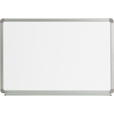 Flash Furniture Magnetic Whiteboard & Reviews | Wayfair Office Boards, Whiteboard Messages, Magnetic Whiteboard, Marker Board, Dry Erase Boards, Lacquer Paint, Magnetic White Board, Painted Boards, Magnetic Wall