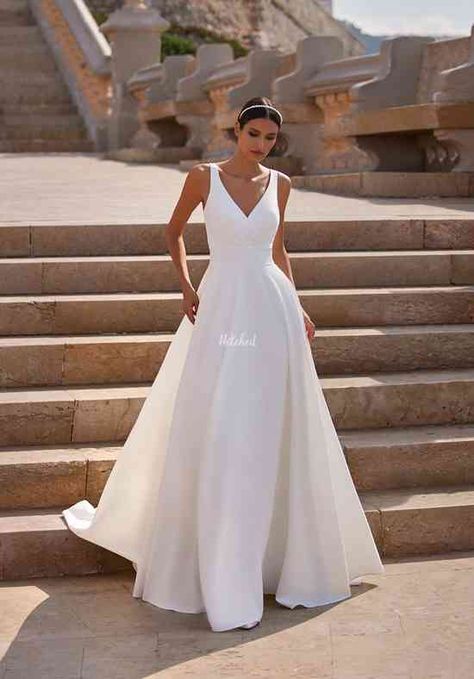 T981 Wedding Dress from Moonlight Bridal - hitched.co.uk Moonlight Wedding Dress, Moonlight Bridal, 2025 Wedding, Wedding Abroad, Real Couples, Plan Your Wedding, Bridal Style, Real Weddings, Destination Wedding