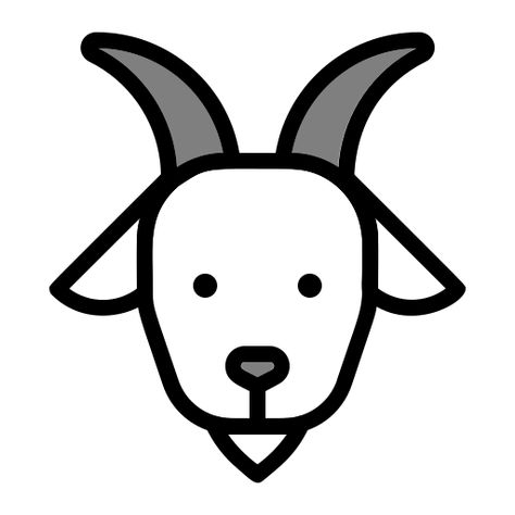 Goat Icon, Goat Tattoo, Chest Tattoo Men, Icon Download, Chest Tattoo, Icon Font, Web Font, Vector Icons, Tattoos For Guys