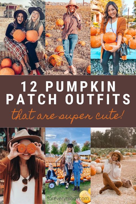 Cute Pumpkin Patch Outfits For Women, Pumpkin Patch Outfit Ideas, Pumpkin Patch Outfits, Emerald Green Sweater, Pumpkin Patch Photoshoot, Pumpkin Patch Pictures, Creepy Halloween Costumes, Best Pumpkin Patches, Oh My Gourd