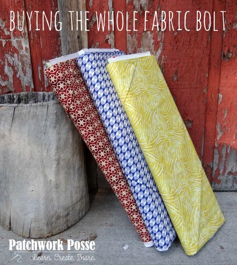 Fabric Bolts, Buy Fabric, The Whole, Sewing, Fabric, Patchwork