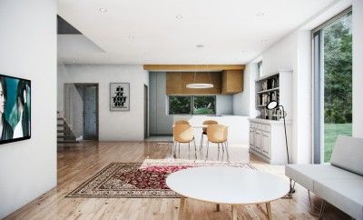 ARCHICAD Tutorial: How to Render an Interior Scene With CineRender? How To Render, Architectural Rendering, Interior Rendering, Architecture Building, The Basics, Contemporary Rug, Architecture, Building, Furniture