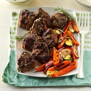 Slow-Cooker Lamb Chops Recipe: How to Make It Passover Lamb Recipe, Lamb Chop Dinner Ideas, Slow Cooked Lamb Chops, Lamb Chop Dinner, Lamb Loin Chops, Slow Cooker Lamb, Lamb Loin, Lamb Chop Recipes, Lamb Chop