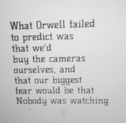 Orwell 1984 Quotes, 1984 Quotes, George Orwell Quotes, Biggest Fear, Lord Help, World Quotes, George Orwell, Quote Poster, Neil Gaiman