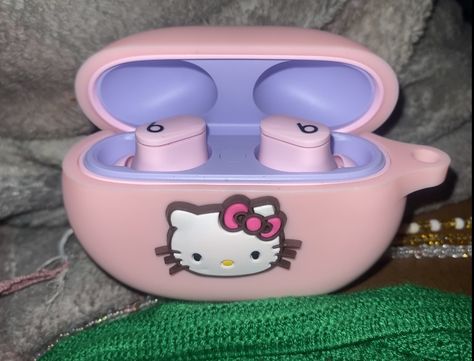 Beats Studio Buds Case, Beats Buds, Beats Case, Hello Kitty Case, Kitty Items, Beats Studio, Hello Kitty Items, Aesthetic Clothes, Decorative Jars