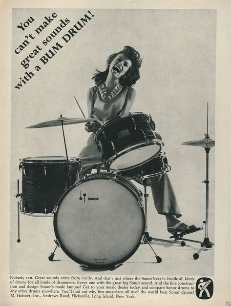 Sonor Drums, Drums Girl, Zildjian Cymbals, Female Drummer, Drums Art, Drum Lessons, Bad Friends, How To Play Drums, Music Magazines